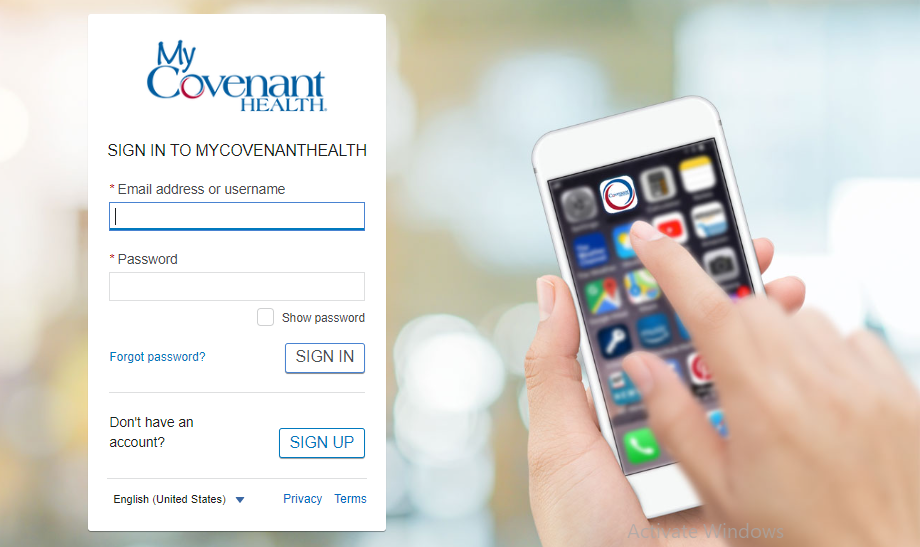 MyCovenantHealth Login