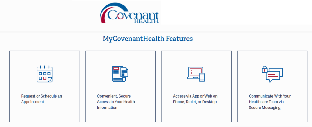 MyCovenantHealth Features